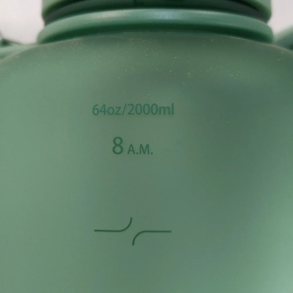 Hydracy, sage green 64 Oz water bottle with insulation/ condensation sle…